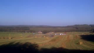 Baling Oats for Greenfeed