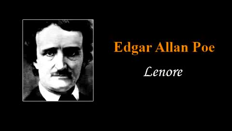 Edgar Allan Poe - Lenore [audiobook]