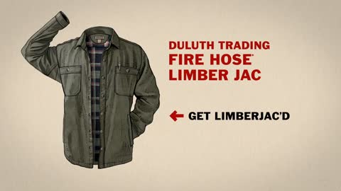 Duluth Trading TV Commercial Fire Hose® Limber Jac Shirt Jac 15