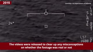 Pentagon releases 3 declassified videos showing pilots encountering ‘UFOs’