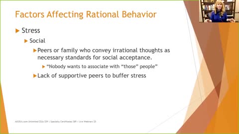 Cognitive Behavioral Therapy Addressing Negative Thoughts with Dr. Dawn-Elise Snipe