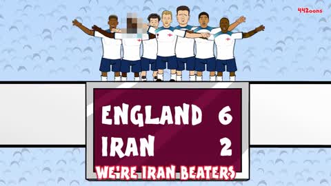 6-2! ENGLAND vs IRAN (World Cup 2022 Highlights Goals Bellingham Rashford Kane not Saka)