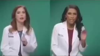 Wake Up It's All a Script Nurses say exact same Words on TV, Pushing for Vaccines