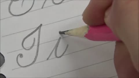 Calligraphy for beginners.