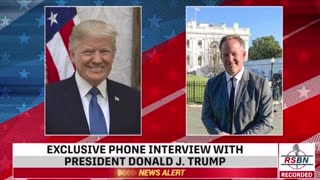 Donald Trump Phone Interview with RSBN - April 28, 2023