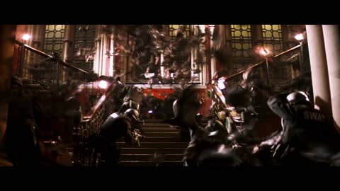 Batman Begins (2005) - Police Station Escape Scene Movieclips