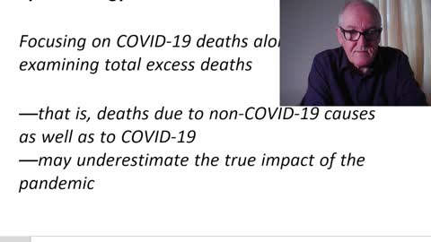Excess deaths, lack of data