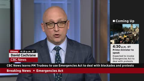 In opposition to demonstrations, Trudeau invokes the Emergencies Act for the first time.