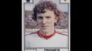 PANINI STICKERS POLAND TEAM WORLD CUP 1982