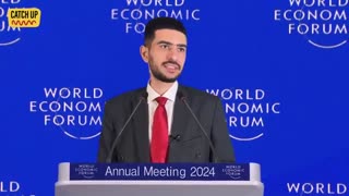 MUST WATCH: WEF speaker guest crashes the 2024 Davos conference (satire)