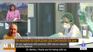Spanish Doctor Destroys Covid 19 Live on TV!