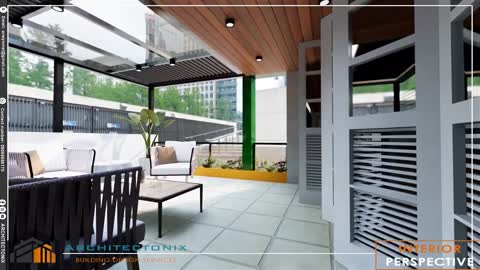 Two Storey Residential Building Interior Design