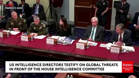 Democrats And Republicans Grill Intelligence Directors In House Intelligence Committee Hearing (1)