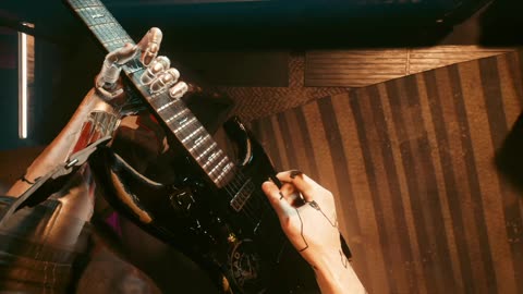 Johnny Silverhand Guitar Solo - Cyberpunk 2077 (PC)