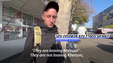 'Why would they?': Ukrainians express doubts over Russia's retreat from Kherson | AFP