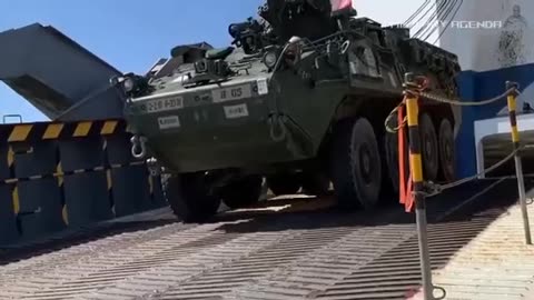 American 90 Stryker combat armored vehicles to Ukraine arrived in Germany