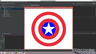 How to draw Captain America shield in python | 12.10.22