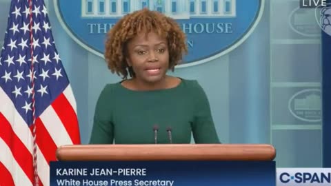 NAZI regime spokeswoman Karine Jean-Pierre, Promotes mass killings in schools and illegal body