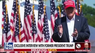 President Trump's interview with Hannity. 7/8/2024.