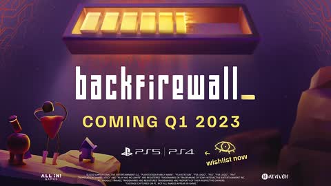 Backfirewall_ - Welcome to the system. Its fate is in your hands! PS5 & PS4 Games