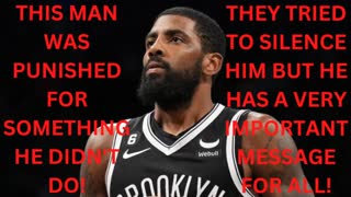 KYRIE IRVING HAS A VERY IMPORTANT MESSAGE FOR THE WORLD AFTER HE WAS ATTACKED FOR USING FREE SPEECH!