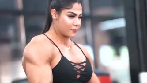 Indain FBB Female Bodybuilder | Female Workout Motivation 💪🔥🏋️‍♀️ #femalebodybuilding #shorts