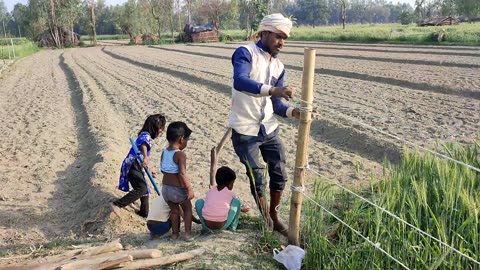 Natural Life In India farmers || Uttar Pradesh India Village Life || Village Rural Life