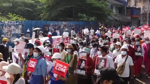 Myanmar’s Aung San Suu Kyi found guilty of inciting dissent - BBC News