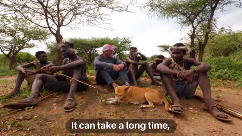 Together with the Hadza Tribe to Hunt and Eat Rare African Animals!!
