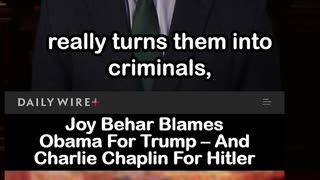 Joy Behar Blames Obama For Trump and Chaplin For Hitler