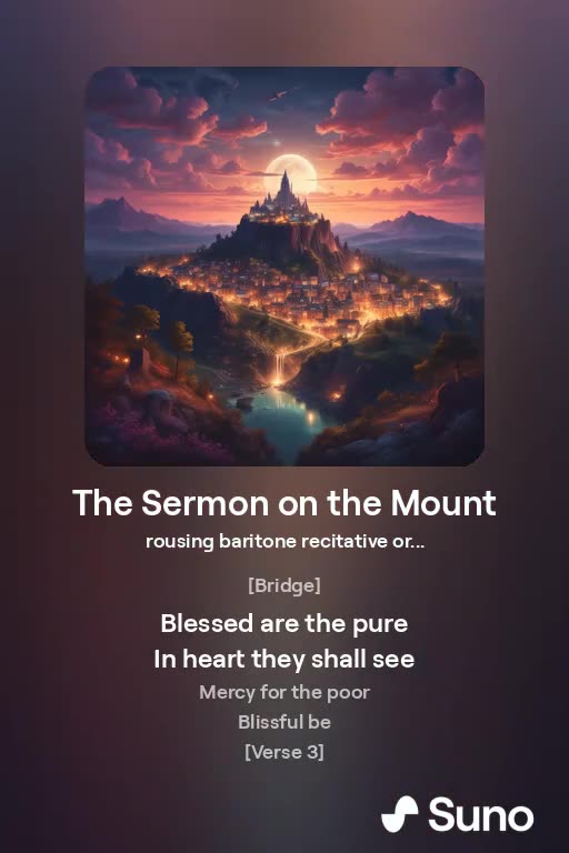 Mount Rumble The Sermon on the Mount