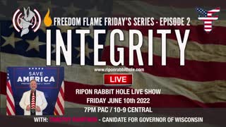 Freedom Flame Friday series with FFCW: INTEGRITY