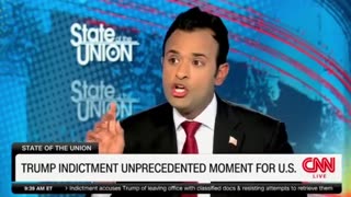 Vivek Ramaswamy Slams CNN Host Over Trump Indictment
