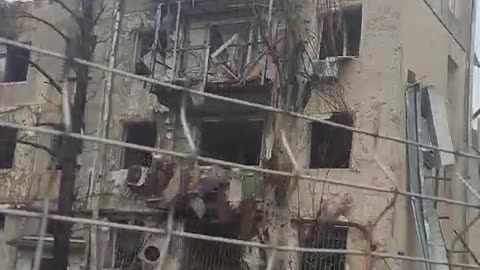 Ukraine, Mariupol Kronshtadskaya d, 5 house demolition