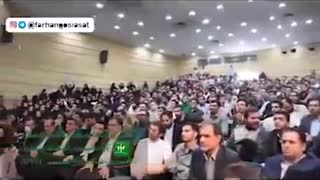 Mahmood Sadeghi speech in Shiraz university