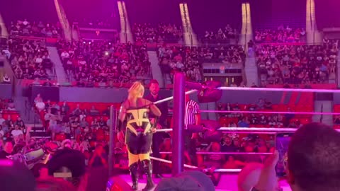 Natalya vs Ronda Rousey - WWE Saturday Night Main Event 6_4_22