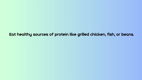 How to Be Motivated in the Morning: Eat a healthy dinner.