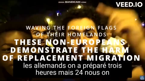 Migrants claim they own France and took it over better than the Germans