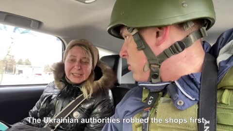 Reporter’s Bombshell Interview With Ukrainian Resident Implicating Ukrainian Forces Not Russian
