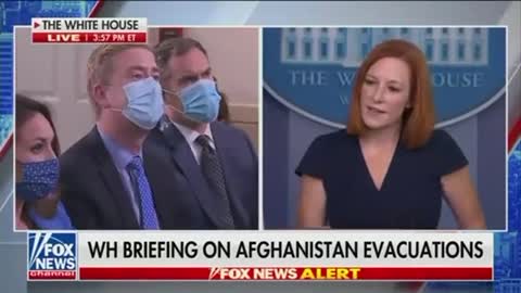 BUSTED: Peter Doocy Reads Quote From "Stranded" American to Jen Psaki’s in HEATED Exchange