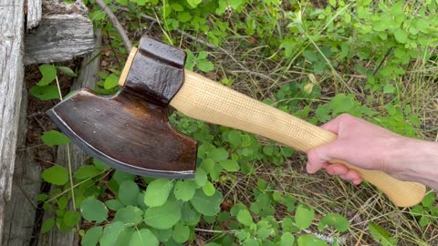 Svante Djarv TIMBER AXE!! view by www.bushcraftcanada.com