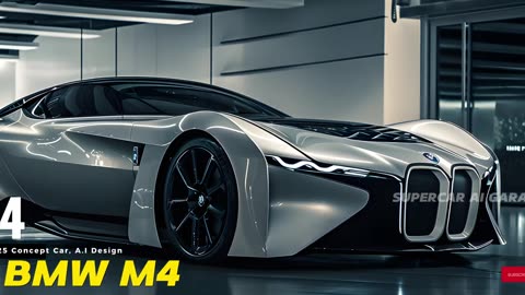 BMW M4 All New 2025 Concept Car, AI Design