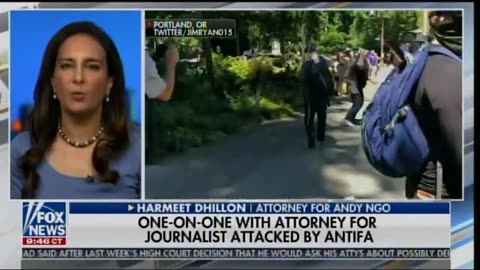 July 2 2019 Attorney Harmeet Dhillon comments on Antifa attacking Andy Ngo