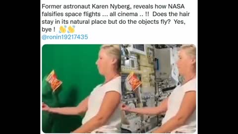 Former astronaut Karen Nyberg reveals how NASA falsifies space flights