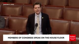 FLORIDA REP MATT GAETZ GOES OFF ON EVERY MEMBER OF CONGRESS FOR BEING AMERICA LAST CULT!