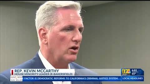 Kevin McCarthy tape raises questions about his support for President Trump.