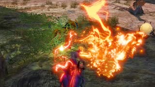 Spider with a FLAMETHROWER Monster Hunter Rise