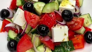 Salads for weight loss, Delicious Greek salad 🥗