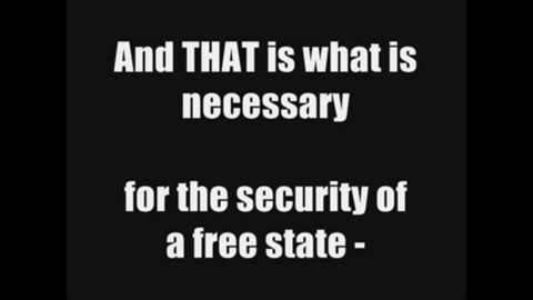 Well-regulated Militia-What Does It Really Mean?