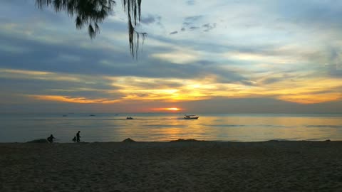 CANTIK!! Pemandangan Waktu Senja Di Port Dickson,Negeri Sembilan,Malaysia